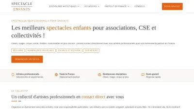 Spectacles pour Enfants